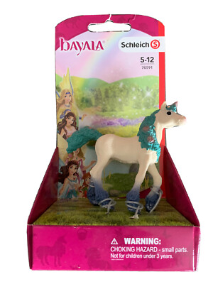 Schleich Bayala Flowered Unicorn Foal Fantasy Figure 70591