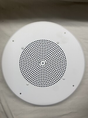 NEW! (1) Valcom V-1020c 1 Watt 1 Way 8'' Ceiling Speaker (v1020c)