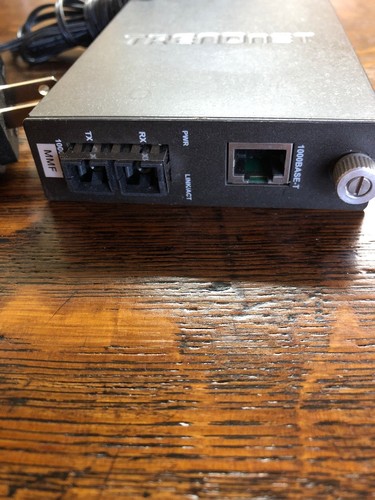 TRENDnet TFC-1000MSC Multi-Mode Fiber Converter with SC-Type Connector