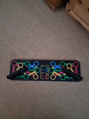 ISE - Planche De Musculation Multifonction 14 En 1 Pour Pompes (push Up) - Pliable, Avec 2 Poignées Et 2 Bandes De Résistance - Modèle SY-MG007 - 6