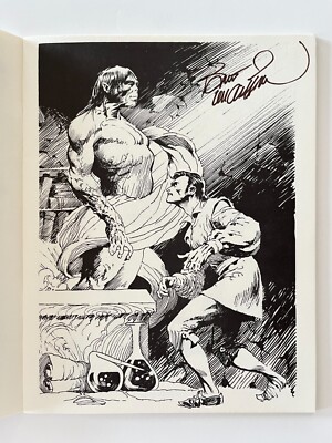 Bernie Wrightson Signed Colour Your Dreams 1972 1968 Frankenstein Comic Art