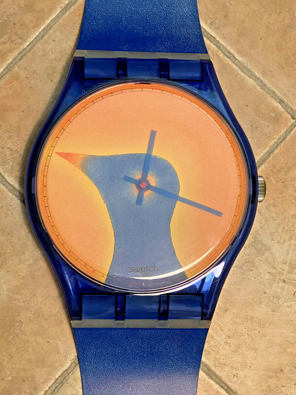 Swatch Maxi MGZ001 Folon Very Rare 2,10mt. UNICO SU Ebay Swatch Maxi MGZ001 Folon Very Rare 2,10mt. UNICO SU Ebay