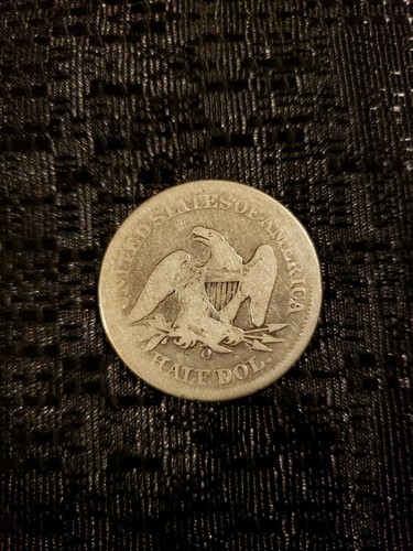 1855-O Seated Liberty Half Dollar