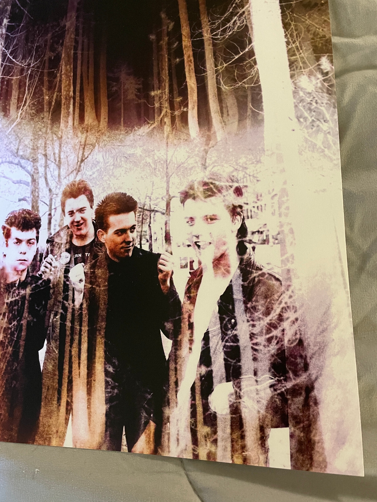The Cure - A Forest - Colorized- 11x17 Poster Print