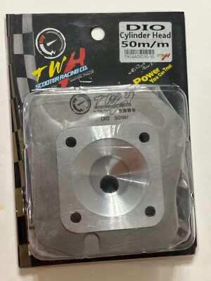 HONDA DIO TWH RACING CYLINDER HEAD  50 MM SCOOTER A+