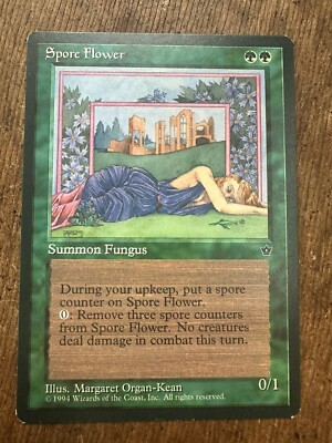 Spore Flower *Uncommon* Magic The Gathering MtG 1994 Fallen Empires