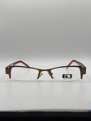 Tim Dilsen TD332 48-19-135 Braun Rechteckig Brille Gestell