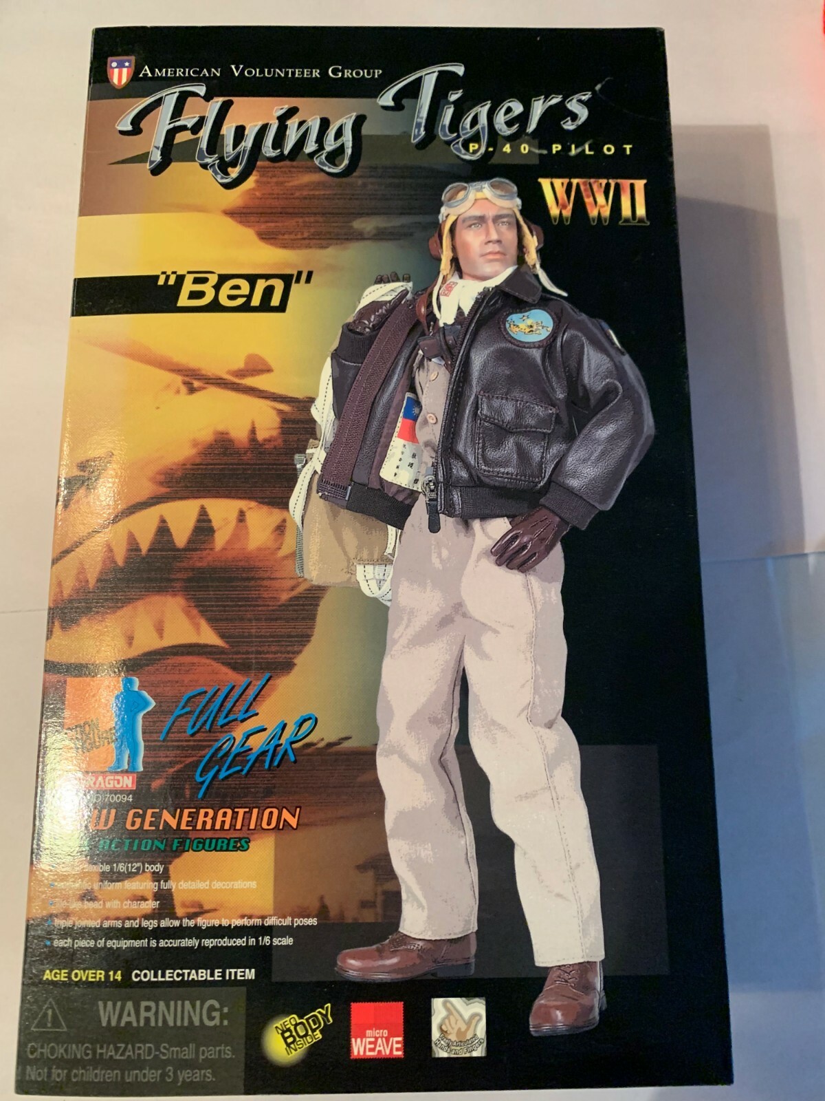 ドラゴン Flying Tigers P-40 Pilot Ben[カスタム品] ドラゴン Flying Tigers P-40 Pilot Ben[カスタム品] ドラゴン