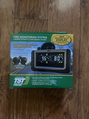 TST 507 Tire Pressure Monitoring System With 4 Flow Thru Sensors And Color