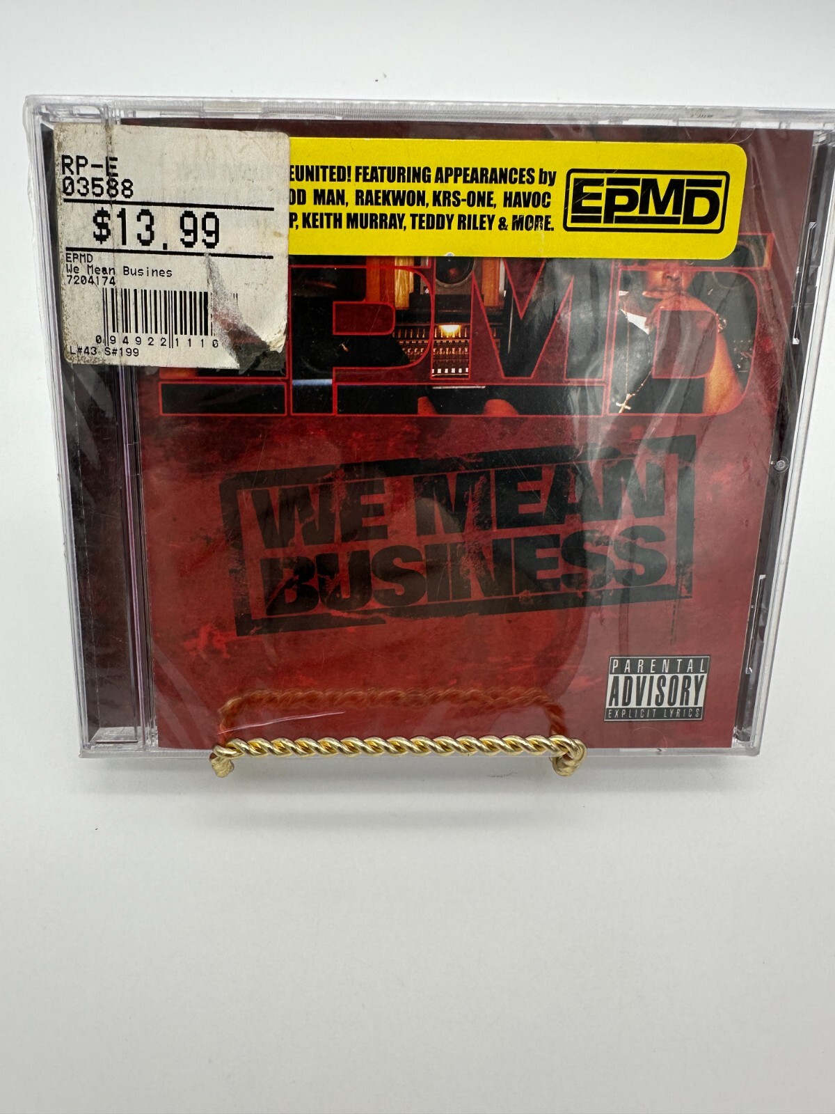 【廃盤・新品未開封・入手困難】EPMD / We Mean Business EPMD “We Mean Business” OG CD 1st Press Album Rap Hiphop R&B