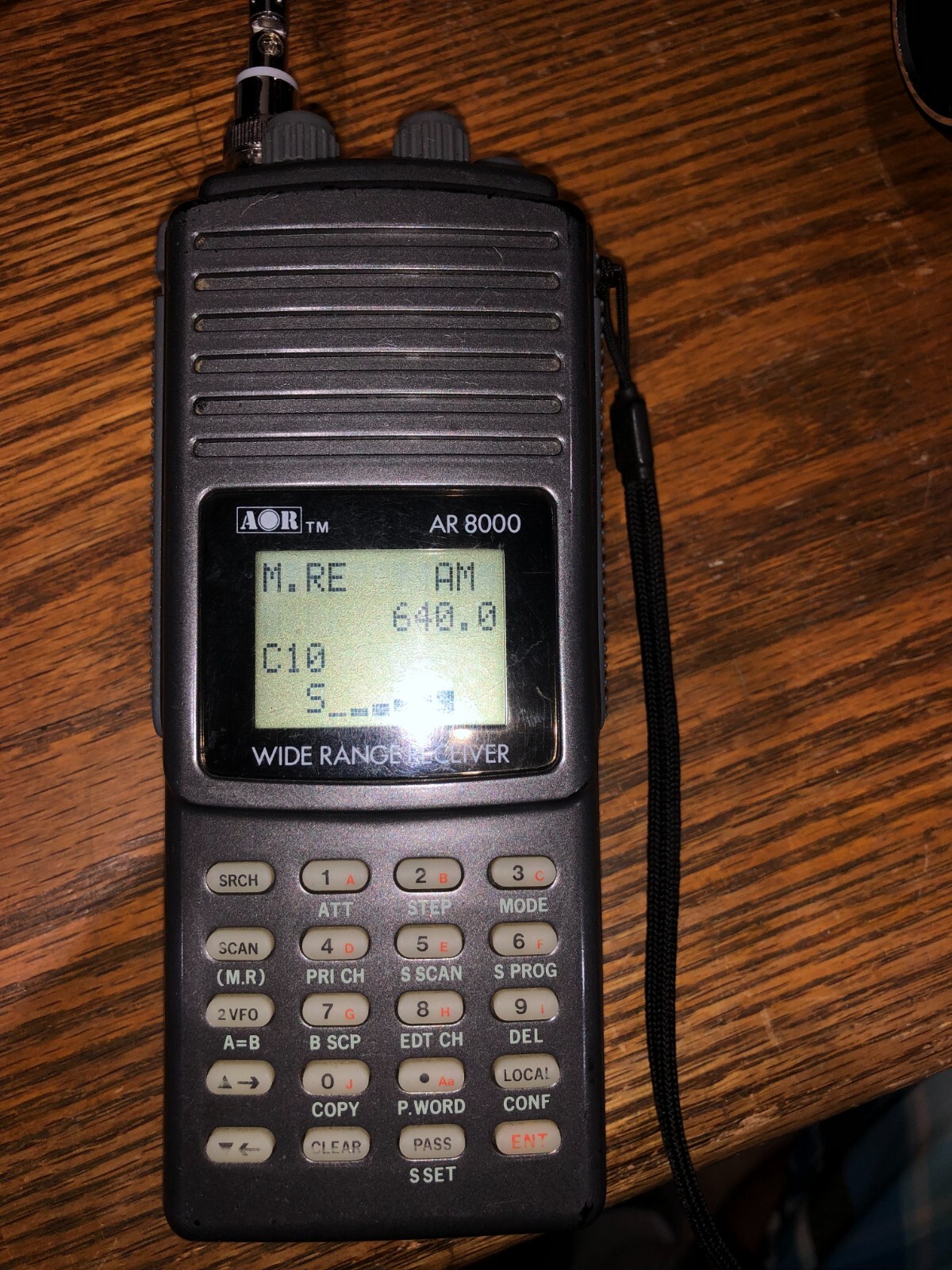 AOR AOR ワイドレンジレシーバー AR8000 AR 8000 ワイドレンジ受信機