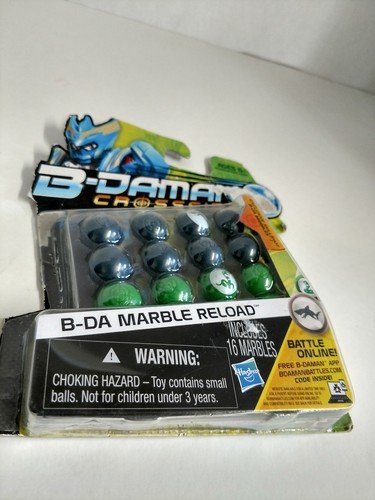 B-Daman Crossfire B-DA Marble Reload [Silver & Green] * SLIGHT PACKAGE DAMAGE*