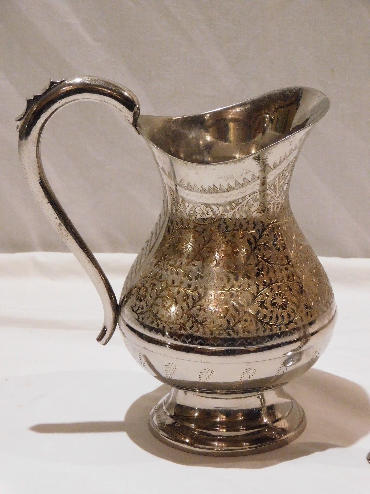 Vintage World Gift ZY Silver Plated Brass India 9