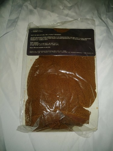 VINTAGE DANSKIN NETSKINS LASTO MESH 82%NYLON/18%LYCRA SEAM TIGHTS ADULT SIZE C