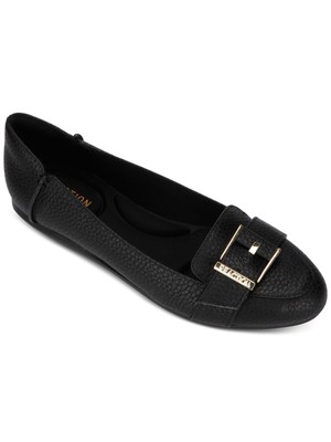 

Женские лоферы-слипоны на танкетке с круглым носком KENNETH COLE черного цвета с чешуйчатым принтом 5,5, Черный, RLS0022UO
