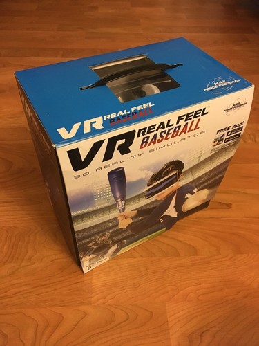 VR Real Feel Baseball 3D Virtual Reality Game Simulator - New!