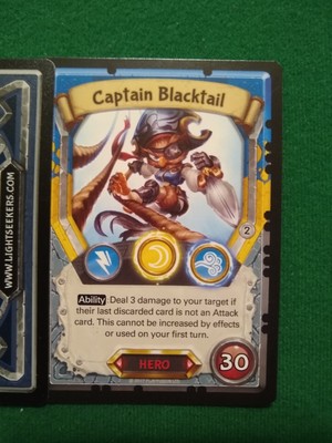 Captain Blacktail Hero Lightseekers MYTHIC RARE Mythical 2017 CCG TCG card