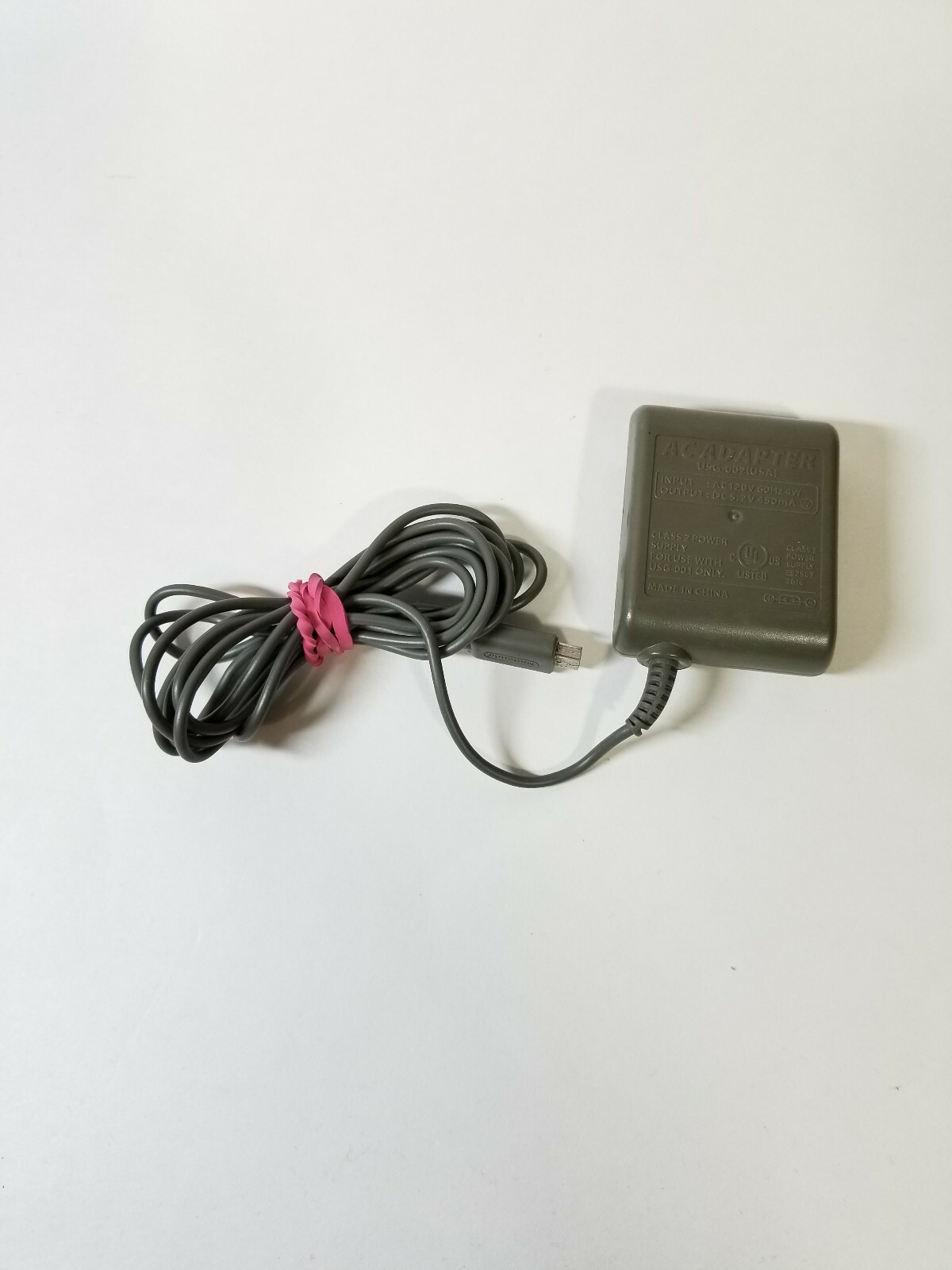 Authentic Genuine Nintendo DS LITE AC Wall Power Adapter Charger USG-002 (US)