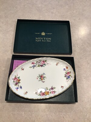 MINTON English Bone China Small Oval Tray