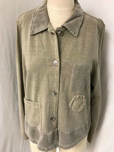 Womens Viva City Cotton Jacket-Size Medium