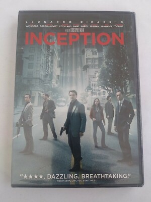 INCEPTION (DVD, 2010 Widescreen) Leonardo Dicaprio NEW Sealed Free Shipping !!!