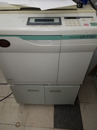 RISO Risograph GR3750+GR3770+10 Drums