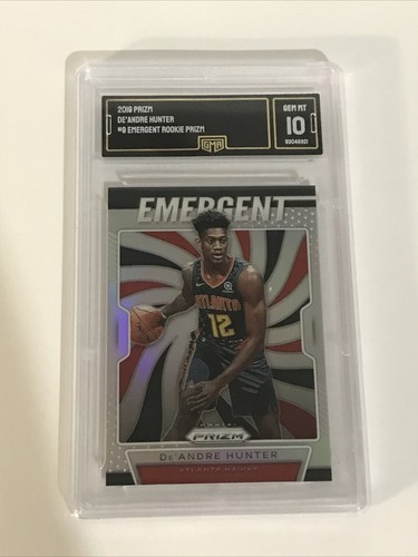その他 De'Andre Hunter prizm RC auto PSA9 2019-20 Panini Prizm De'Andre Hunter PSA 9 Rookie #251 Hawks
