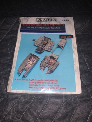 Aires Hobby 4159 1:48 Me410A1 Gun Bay Cockpit Set For RMX