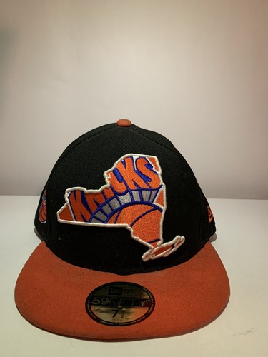 RARE New York Knicks New Era Hat 59Fifty Fitted Cap Size 7 1
