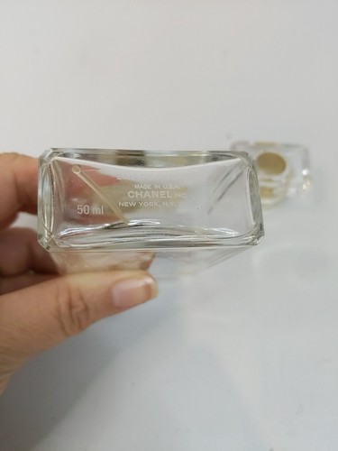 Vintage Chanel No 5 Women's Perfume Bottle France 50ml/1.7oz Coco NYC Empty