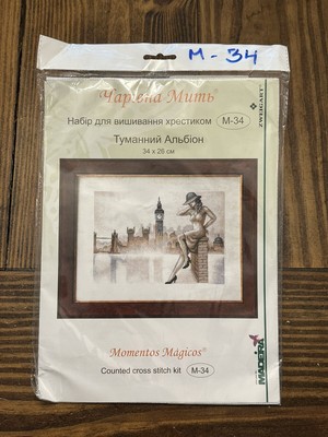 Zweigart Counted Cross Stitch Kit M-34 Magic Moments