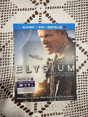 Elysium (Two Disc Combo: Blu-ray  DVD + Blu-ray