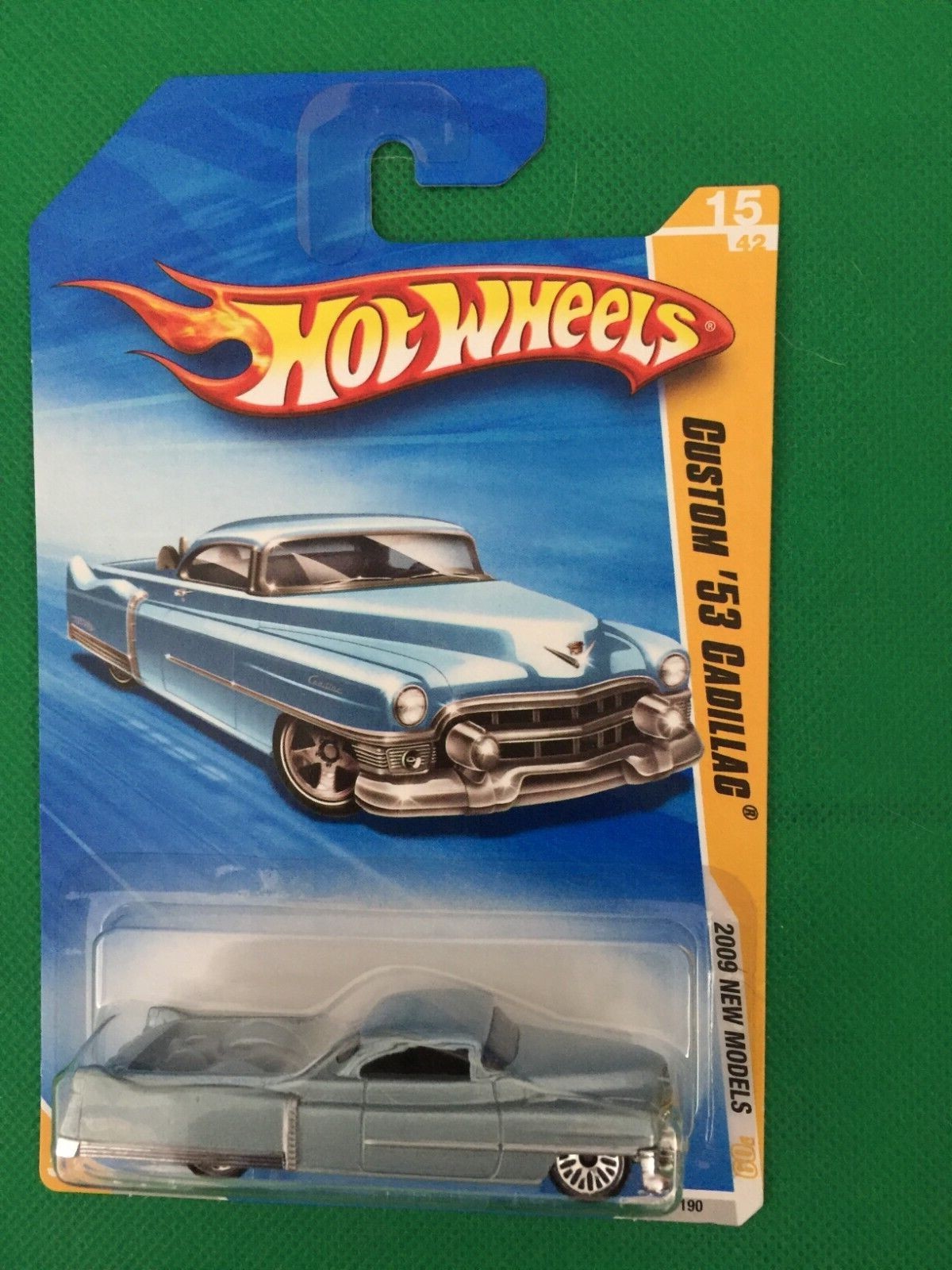 2009 Hot Wheels #15 New Models 15/42 CUSTOM '53 CADILLAC 2009 Hot Wheels #15 New Models 15/42 CUSTOM '53 CADILLAC