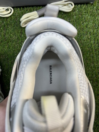Pre-owned Balenciaga Size 43 (10 Us) -  Track Sneaker ‘ White ‘ | Brand