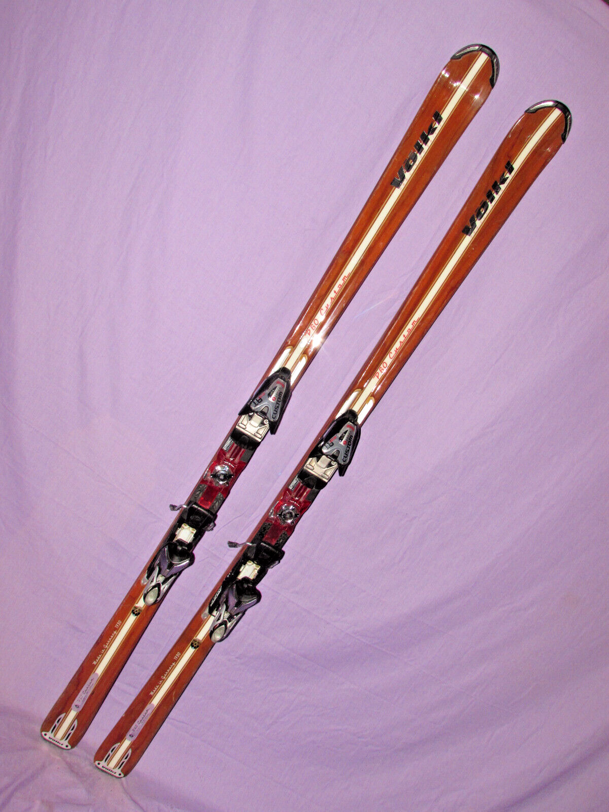 Volkl P-60 CUSTOM all mtn carving skis 173cm w/ Marker Volkl P-60 CUSTOM all mtn carving skis 173cm w/ Marker