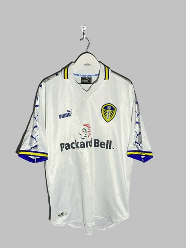 PUMA 1996-1999 LEEDS UNITED shirt △51 Leeds United Puma 1998/99 Home Vintage Football Shirt Soccer