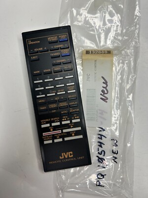 JVC PQ10544 Remote Control, OEM for HRD400U, HRS400U, HRD550U, HRD540U +more