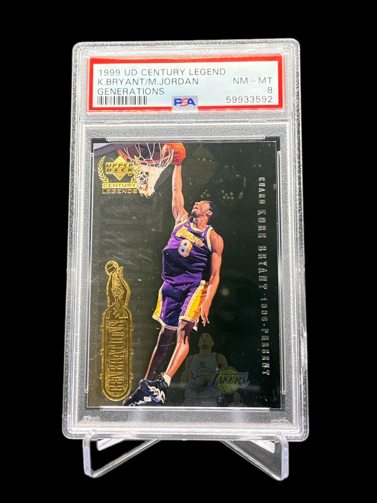 その他 Kobe Bryant Limited Edition PSA 10 Kobe Bryant Signed Basketball Card - PSA GEM MT 10 | RR Auction