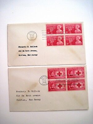 1948 "First Day Issue" Stamps for "Moina Michael" & "Clara Barton" *
