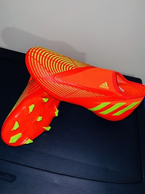 Adidas Predator Edge.1 FG Cleats Men's Soccer Shoes Solar Red GW1000 Size 7.5