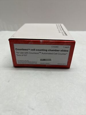 Invitrogen Countess Cell Counting Chamber Slides 50/box C10283
