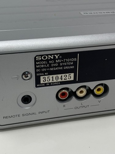 Sony Mobile DVD Player (MV-101)