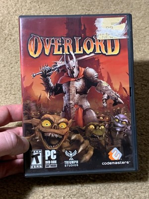 Overlord PC DVD Game Triumph Studios - Complete with Map and Manual