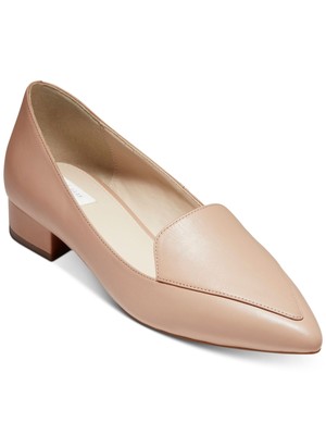 

Женские туфли-лодочки COLE HAAN розового цвета с V-образным вырезом Dellora Almond Toe Block Heel Slip On Flats, Розовый, W17927