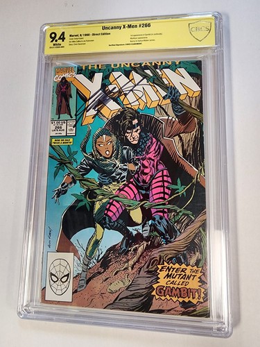 Uncanny X-Men #266 9.4 SS CBCS Not CGCDirect Variant