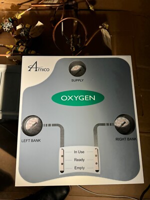 AMICO M3A-DL-HH-U-OXY OXYGEN DOME LOADED MANIFOLD COMPLETE SYSTEM