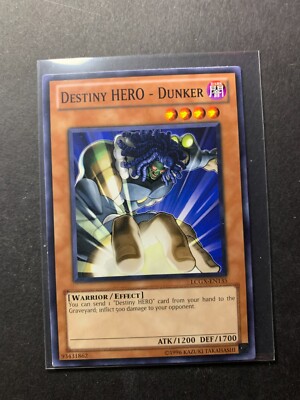 Yugioh - Destiny HERO - Dunker (Common) (Unlimited) - LCGX-EN135 (P)