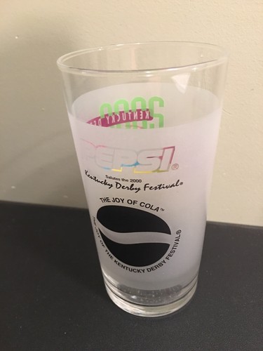 2000 Kentucky KY Derby Festival Mint Julep Glass Churchill Downs