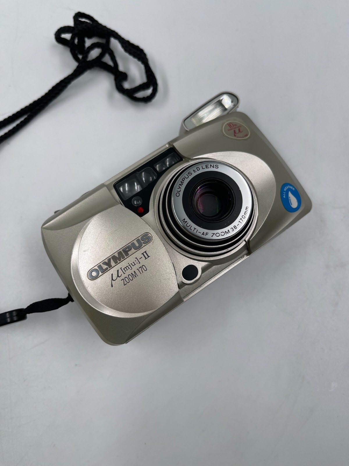 OLYMPUS μ-Ⅱ ZOOM Olympus MJU II Zoom 80 Quartz Date 35mm Point & Shoot Film Camera