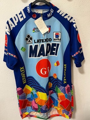 SPORTFUL MAPEI TEAM CYCLING JERSEY 1996 – VINTAGE PRO TEAM – ROAD BIKE